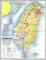 Map of Formosa 1901 - Mapsof.Net Map