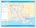 Map of Louisiana Na 1 - Mapsof.Net Map