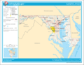 Map of Maryland Na 1 - Mapsof.Net Map