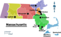 Map of Massachusetts Regions - Mapsof.Net Map