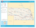 Map of Nebraska Na 1 - Mapsof.Net Map