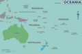 Map of Oceania - Mapsof.Net Map
