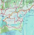 Map of San Juan Y Martinez E Sandino - Mapsof.Net Map