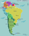 Map of South America - Mapsof.Net Map