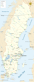 Kingdom of Sweden - Mapsof.net