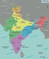 Map of India 1 - Mapsof.Net Map