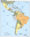 Map of Latin America - Mapsof.Net Map