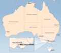 Melbourne - Mapsof.net