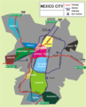 Mexico City - Mapsof.net