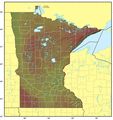 Minnesota Relief Map - Mapsof.Net Map