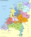Netherlands Map Divisions - Mapsof.Net Map