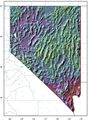 Nevada Relief Map - Mapsof.Net Map