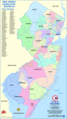New Jersey Districts Map - Mapsof.Net Map