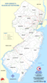 New Jersey Rail Road Map - Mapsof.Net Map