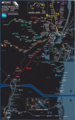 New Jersey Rail System Map - Mapsof.Net Map