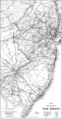 New Jersey Transport Old Map (1925) - Mapsof.Net Map