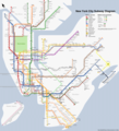 New York Subway Map (metro) - Mapsof.Net Map