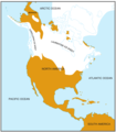 North America Glaciation Map - Mapsof.Net Map