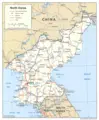 North Korea - Mapsof.Net Map