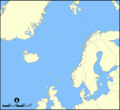 Norwegian Sea Blank Map - Mapsof.Net Map