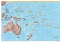 Oceania Physical Map - Mapsof.Net Map