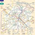 Paris Metro - Mapsof.Net Map
