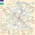 Paris Metro 1 - Mapsof.Net Map