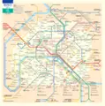 Paris Metro Map - Mapsof.Net Map