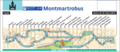Paris Montmartrobus Map - Mapsof.Net Map