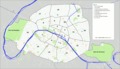 Paris Overview Map With Listings - Mapsof.Net Map