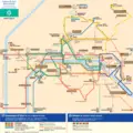 Paris Tourist Bus Map - Mapsof.Net Map