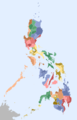 Philippines Administrative Map Blank - Mapsof.Net Map