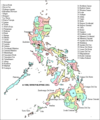 Philippines Districts Map - Mapsof.Net Map