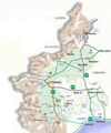 Piedmont Transport Map - Mapsof.Net Map