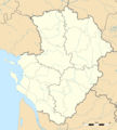 Poitou Charentes Region Location Map - Mapsof.Net Map