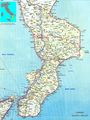 Political Map of Calabria - Mapsof.net