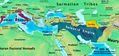Rome And Seleucid Empire 200bc - Mapsof.Net Map