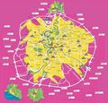 Rome City Center Map - Mapsof.Net Map