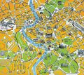Rome Touristic City Map - Mapsof.Net Map