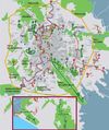 Rome Travel Map City - Mapsof.Net Map