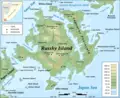Russky Island Topographic Map - Mapsof.net
