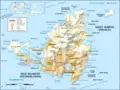 Saint Martin Island Map - Mapsof.Net Map