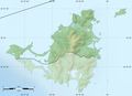 Saint Martin Relief Map - Mapsof.Net Map