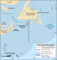 Saint Pierre And Miquelon Eez Map Fr - Mapsof.Net Map