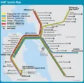San Francisco Bay Area Metro Map (bartl) - Mapsof.Net Map