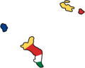 Seychelles Flag Map - Mapsof.net