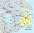 Shanghai Region Map - Mapsof.Net Map