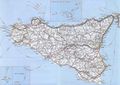 Sicily Detailed Map - Mapsof.Net Map