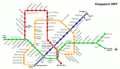 Singapore Mrt - Mapsof.Net Map