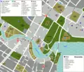 Singapore Riverside Map - Mapsof.Net Map